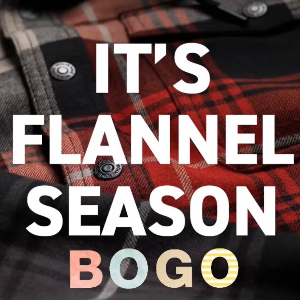 ALL flannels in my closet are BOGO!! - Picture 1 of 1